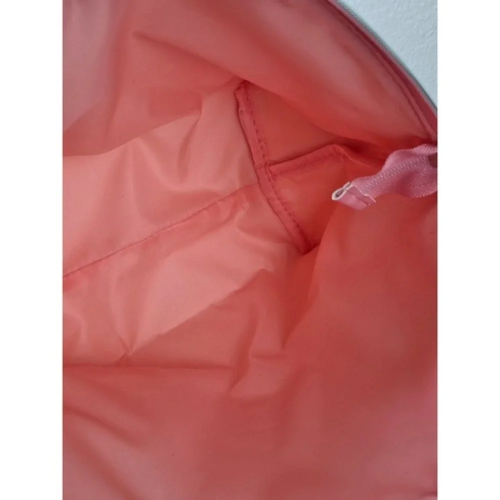 It Cosmetics Celebrate Your Beauty Pink Patent Leather Makeup Bag Dome Pouch